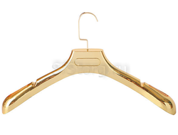 805B R Вешалка-плечики для одежды золотая