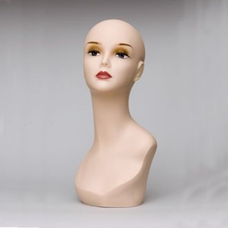 FL-01 R Манекен голова женская удлиненная из полистирола